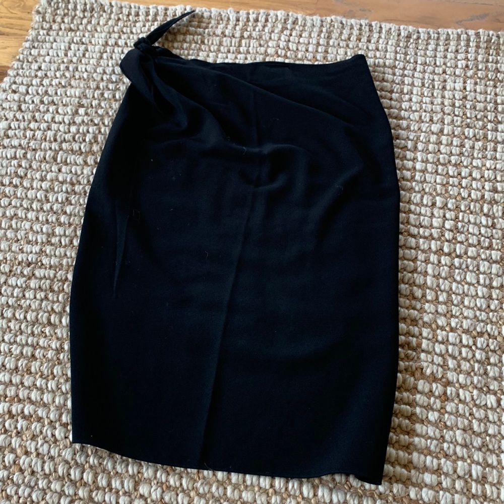 Jenni Kayne Black Knee length skirt